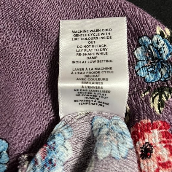 Women's Smocked Peasant Top - Picture 7 of 7